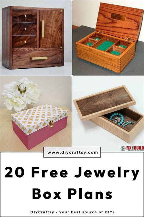 diy metal trinket box|free diy jewelry box plans.